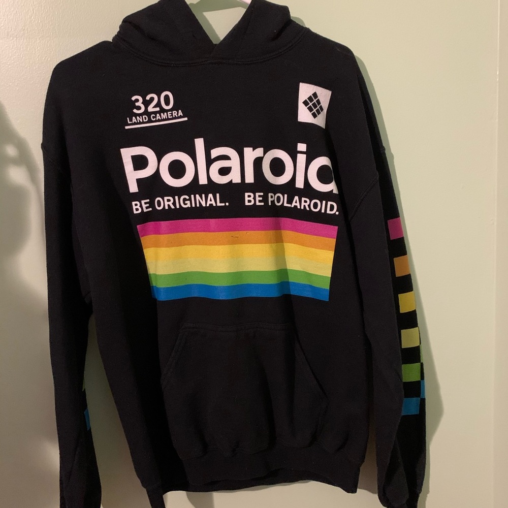 polaroid hoodie